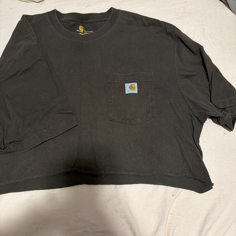 Carhartt Brown Original Fit Crop